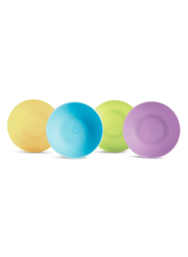 Munchkin Pack Of 4 Multi Bowls