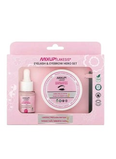MIXUP Mix-Up Peptide Kit for Strengthening Eyebrows, Eyelashes and Hair Waxing  - Image 1