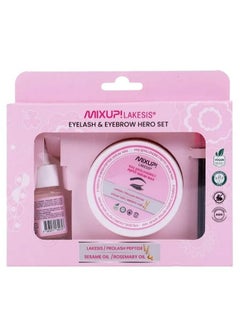 MIXUP Mix-Up Peptide Kit for Strengthening Eyebrows, Eyelashes and Hair Waxing  - Image 2