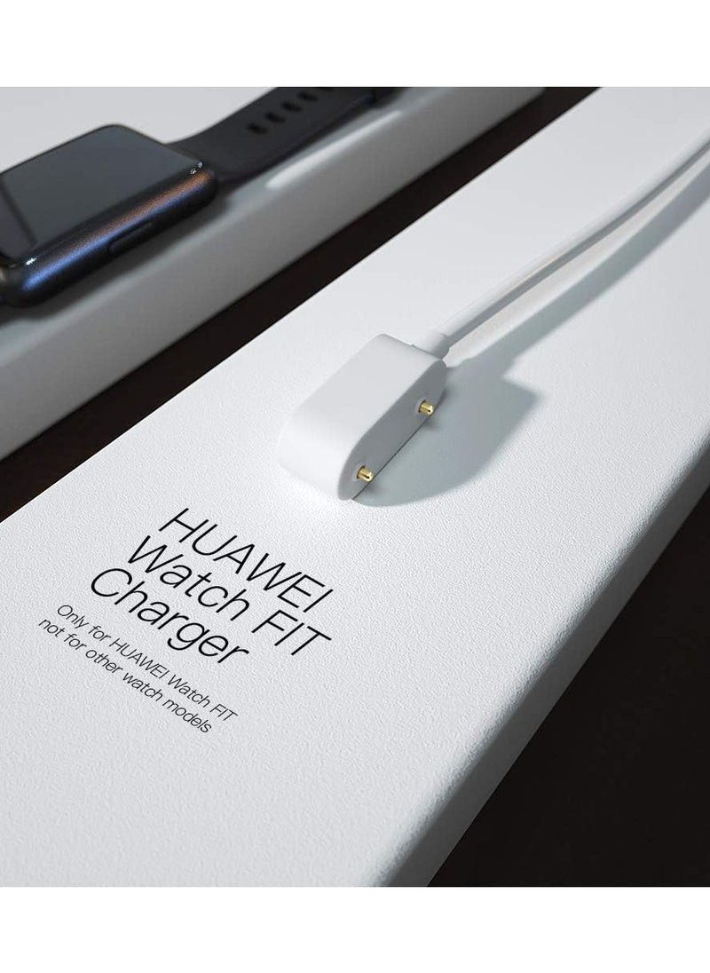 Generic كابل شحن مغناطيسي USB لساعة هواوي، أبيض  - Image 4