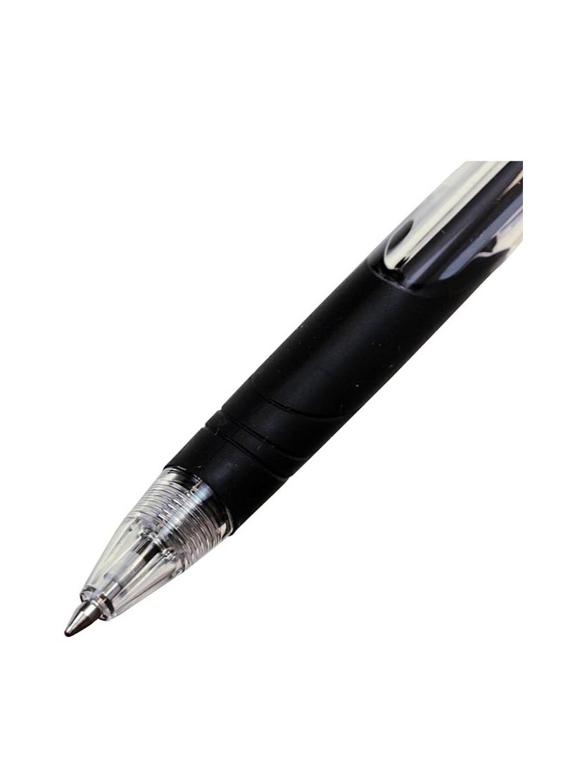 Zebra Surari Emulsion Ink Pen - 0.7 mm Black Pack Of 10 - Image 2