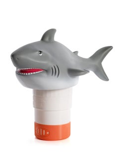 Chlorine Floater, Premium Floating Chlorine Dispenser for Pool, Animal Floating Pool Chlorine Dispenser for Chemical Tablets Fits 1" and 3" Tabs Bromine Holder, Large and Small Pools, Hot Tub, Spa(Sha