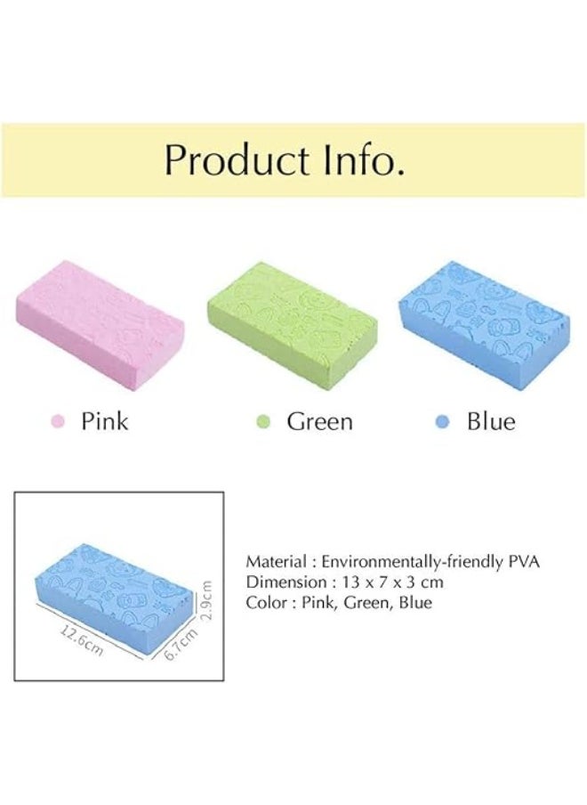 Generic Exfoliating Bath Sponge by Nado Care – Provides a luxurious spa-like experience for skin exfoliation in the shower. Designed to remove dead skin cells and rejuvenate the skin. Suitable for adults, children, and pregnant women. Comes in random colors.  - Image 4