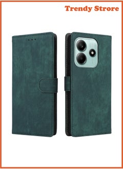 Beauenty For Xiaomi Redmi Note 14 5G / Xiaomi POCO M7 Pro 5G Cover with Hand Strap, PU Leather Full Body Protection Shockproof Flip Mobile Cover, RFID Anti-theft Brush Folio Wallet Case  - Image 3