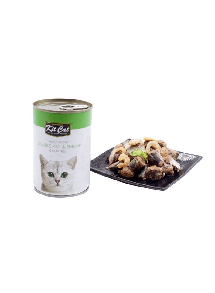 كيت كات عبوة من 5 قطع من السمك والروبيان البري 5 × 400 جرام - Image 2