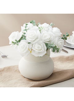 100 Pack White Roses Artificial Flowers Stemless Fake Foam Flowers For Decorations Wedding Bridal Shower 3 In - pzsku/Z6E92FDF58613504E8D4EZ/45/_/1734654048/a4af2cda-0e22-454a-9b9c-29dfeef06416