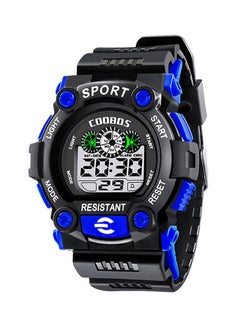Kids' Water Resistant Rubber Digital Watch 1008