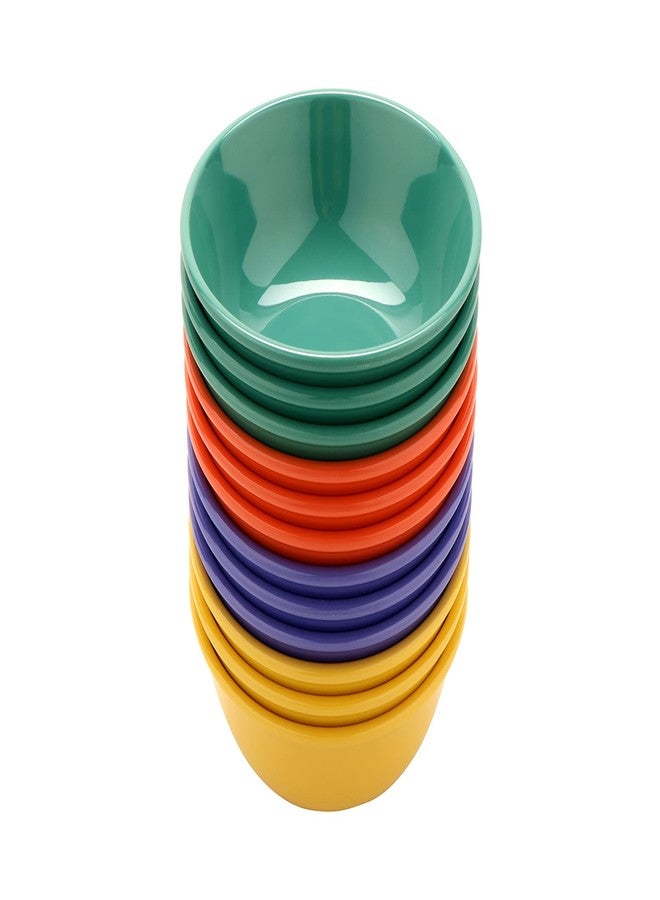 Get G.E.T. B-24-MIX-EC Deep Melamine Bowl, 24 Ounce, Assorted Colors (Set of 4) - Image 2