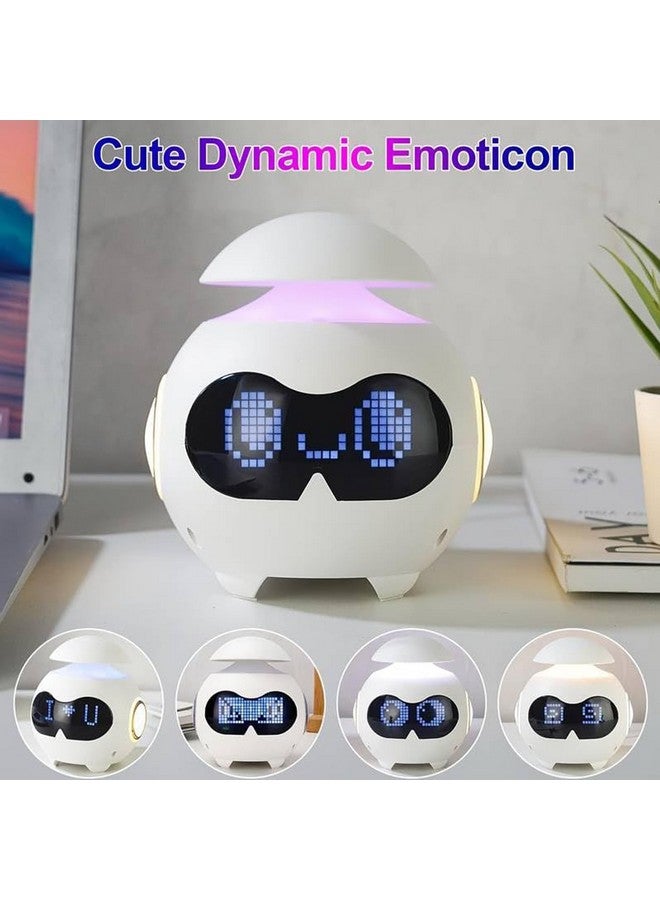 DAYANIDHI DAYANIDHI Digital Clock with Bluetooth Speaker | Smart Alarm with Speaker | Emoticon Design Smart Clock | Led Display Alarm Clock with Lamp | Compact Table Top Clock for Students use in Home - Image 4