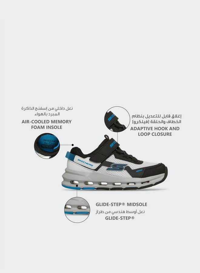 SKECHERS Boys Glide-Step Plus Hook & Loop Ankle Sneakers