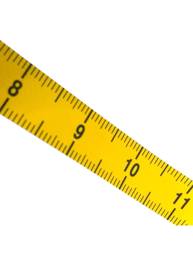 SKY-TOUCH - SKY-TOUCH Soft Tape Measure For Body Measuring 150 cm, Fabric Sewing Tailor Cloth Knitting Home Craft Measurements With Snap Button Closure, Dual Sided Assorted Colour - Image 1