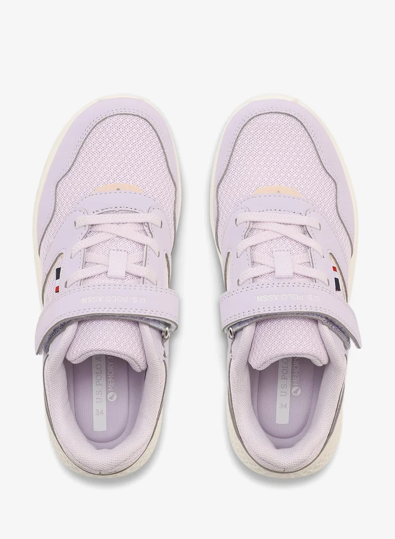U.S. Polo Assn. 6P NAPE JR GLB 6FX GIRL OD_LILAC Nape Jr Kids Casual Shoes - Lilac for Men | Best Price UAE