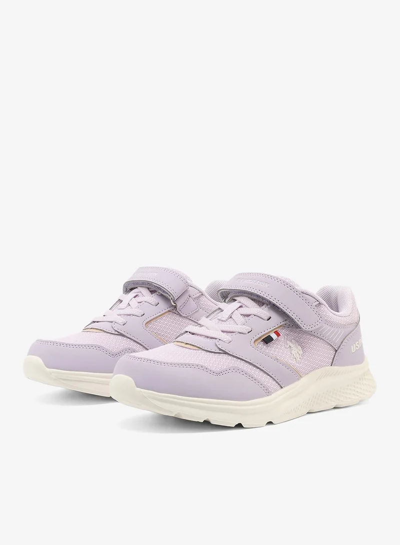 U.S. Polo Assn. 6P NAPE JR GLB 6FX GIRL OD_LILAC Nape Jr Kids Casual Shoes - Lilac for Men | Best Price UAE