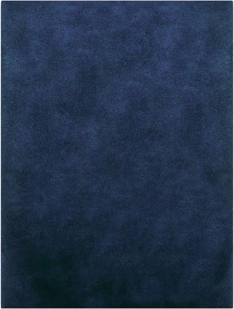 Realeather Suede Leather Sheet for Crafting 34oz Cadet Blue - Image 1
