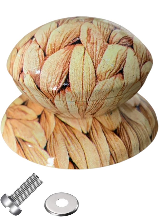 مقبض غطاء إناء عالمي بديل ومقاوم للحرارة (قطعة واحدة، قطر 6 سم) - يد غطاء متوافقة مع أغطية الأواني الزجاجية، الفولاذ، والطاجن، ومناسبة لأواني الطبخ البطيء (Crockpot) | مقبض مريح سهل الإمساك لقطع غيار المطبخ والأدوات الأساسية. - Image 1