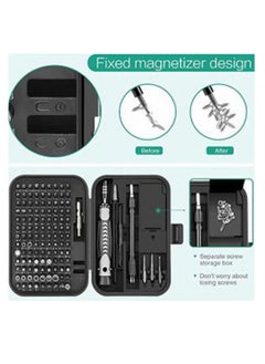 Cool Baby COOLBABY precision screwdriver set, new version 130 in 1 screwdriver set, with 120 screwdriver bit, smartphone repair tool kit with magnetizer.  - Image 2