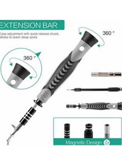 Cool Baby COOLBABY precision screwdriver set, new version 130 in 1 screwdriver set, with 120 screwdriver bit, smartphone repair tool kit with magnetizer.  - Image 4