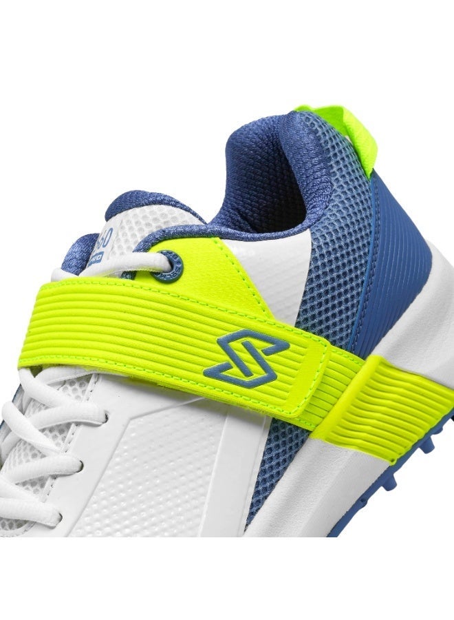 SOLM8 S60Pro Cricket Spike Shoes  Metal Replaceable Spikes, Velcro Strap & Easy-Clean Flex Skin, Ultralight Insole Cushioning for Professional Players - Image 5