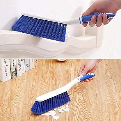 Dust Cleaning Brush for Carpet Cleaning Bed Sofa Curtains Mats and Household Upholstery Multicolor Pack of 2  - Image 4