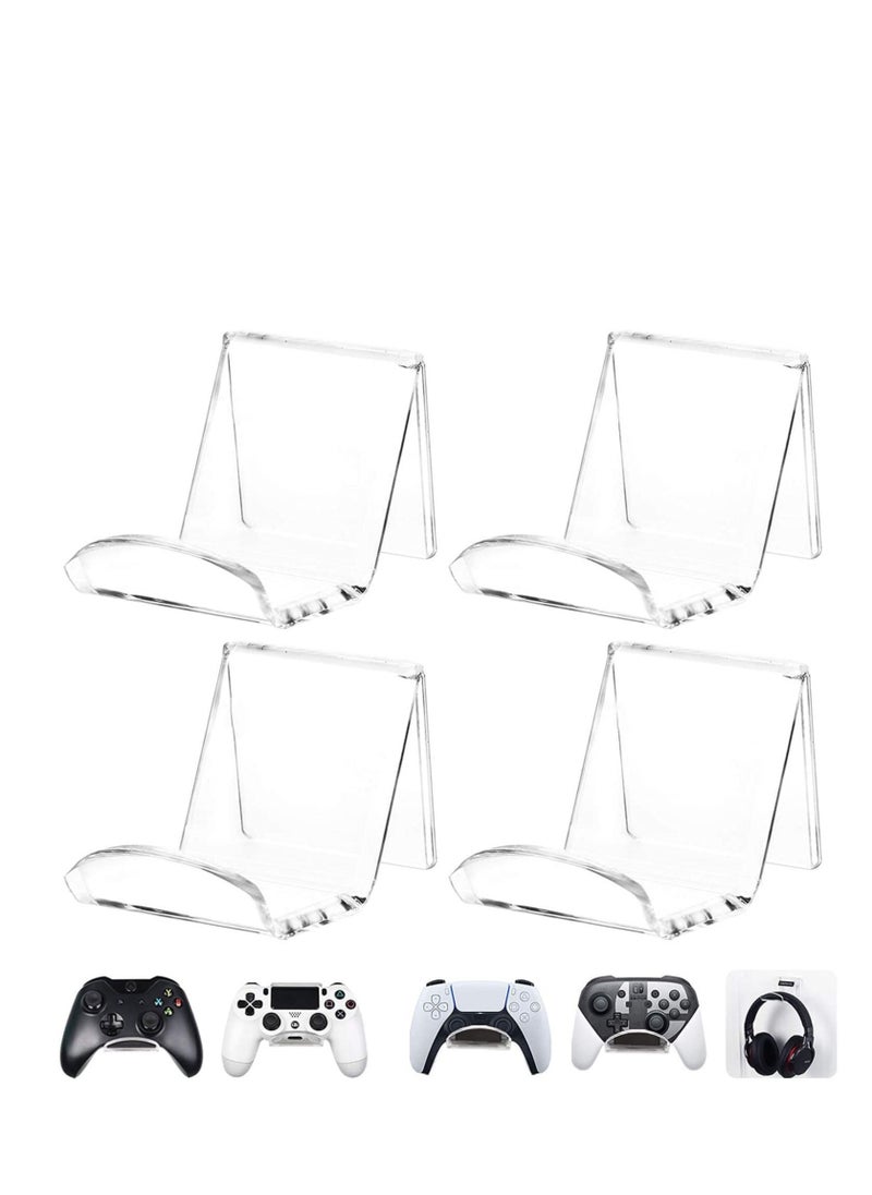 Generic - Game Controller Wall Mount Holder Stand (4 Pack) For Xbox One Ps4 Ps5 Steam Switch Pc Universal Gamepad Accessories - Image 1
