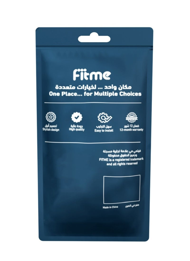 FITME 2-Piece Silicone Clip Replacement Band For Xiaomi Mi Band 8 / Band 9  - Image 5