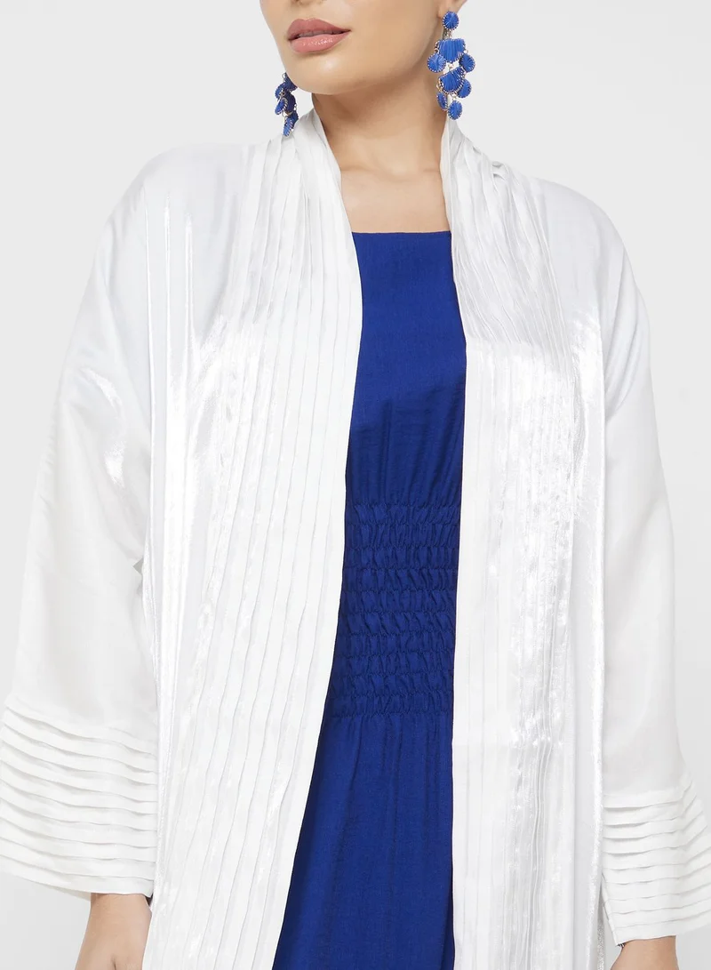 Khizana Pleated Detail Abaya