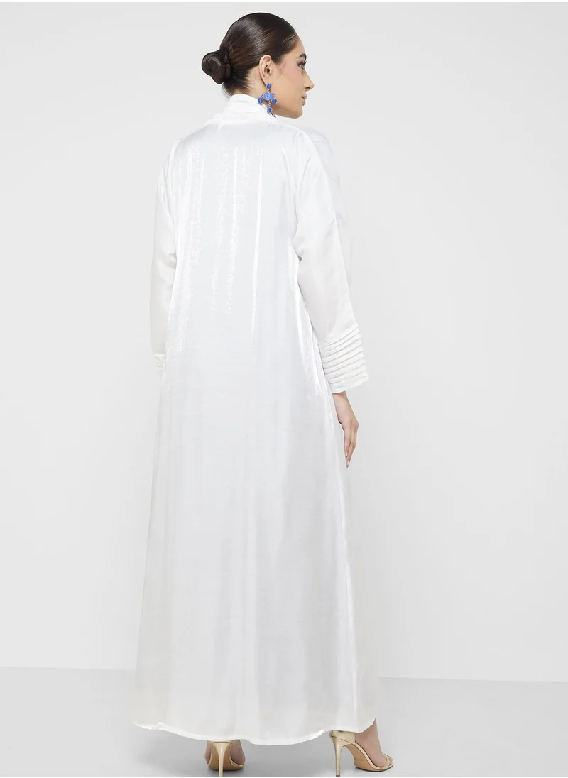 Khizana Pleated Detail Abaya