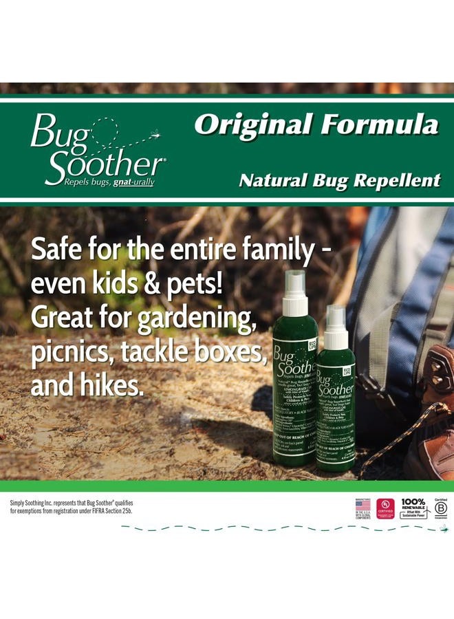 Bug Soother Spray Large Family Pack - Natural Insect, Gnat and Mosquito Repellent & Deterrent - Safe Bug Spray for Adults, Kids, Pets, & Environment - Made in USA  - Image 5
