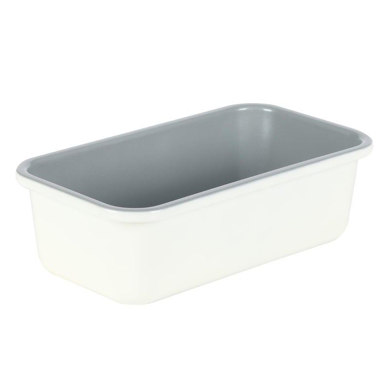 Sur La Table Kitchen Essentials Bake Sale 9 X 5 Inch PFOA, PFAS, PTFE Free Nonstick Loaf Pan - Linen White - Image 1