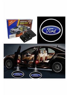 NIBEMINENT 2-Piece LED Car Door Ford Logo Projector Shadow Light Set  - Image 2