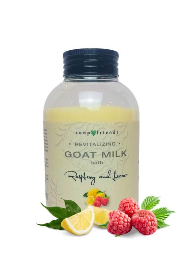 Soap&Friends Soap&Friends Raspberry and Lemon Goat Milk for Soothing and Fresh Skin 500 g  - Image 1