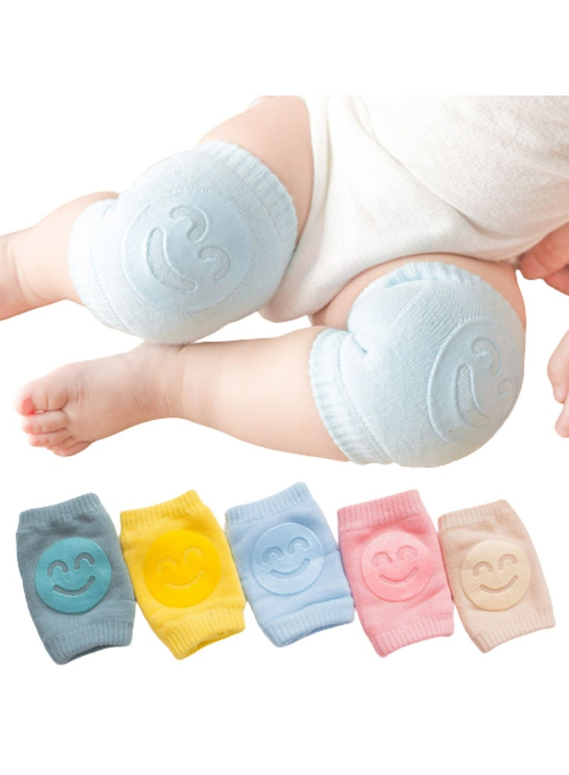 Pack of 3 Baby Cotton Sock Cover With Silicon For Knee & Elbow - Image 2