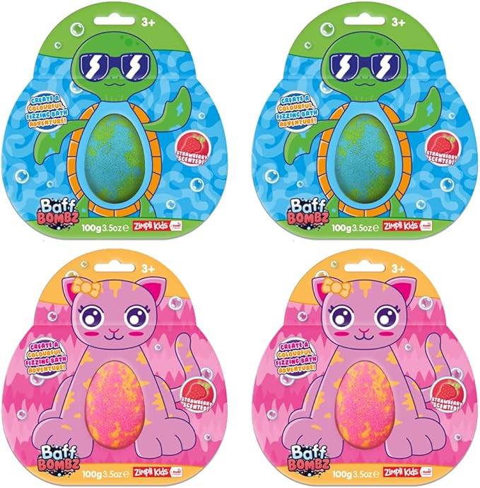 Zimpli Kids Large Star Bath Bomb from Zimpli Kids Magically Creates Rainbow Special Effect Birthday Gifts for Children Toddlers Boys Girls Moisturising Fun Bath Toy Vegan Friendly Cruelty Free  - Image 1