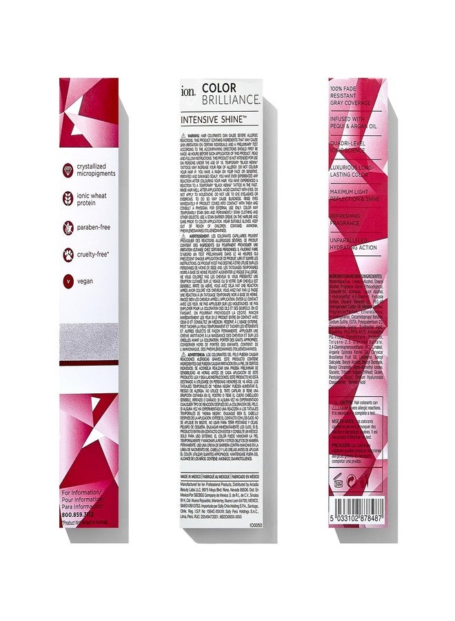 Ion True Tones for Dark Hair Permanent Crème Hair Color Crimson Crimson - Image 2