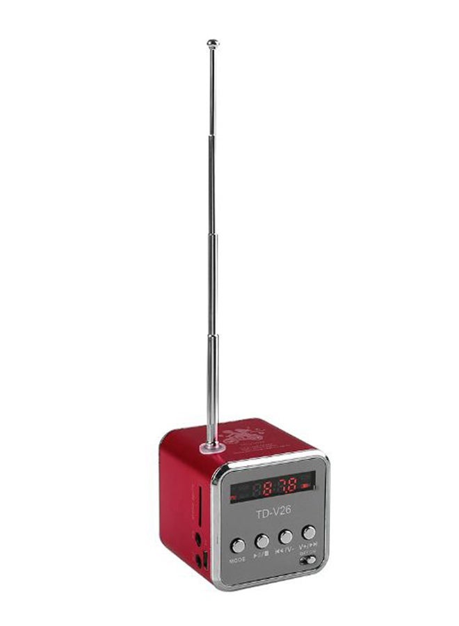 NIBEMINENT TF USB Digital MP3 Music Player 110609 Red/Grey 