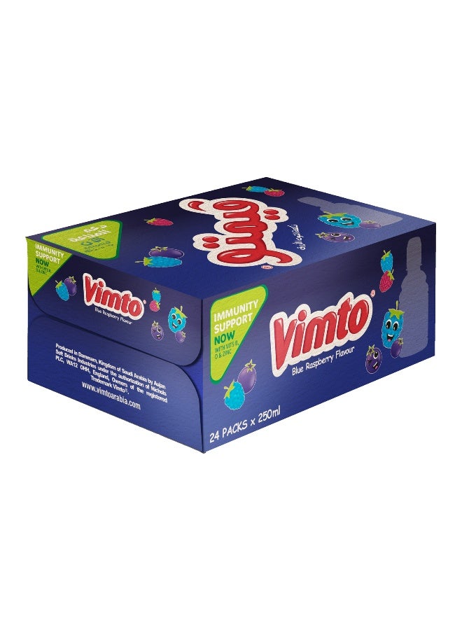 Vimto Blue Raspberry Flavored drink 250ml with Immuinty Support x 24 Pack - Image 3
