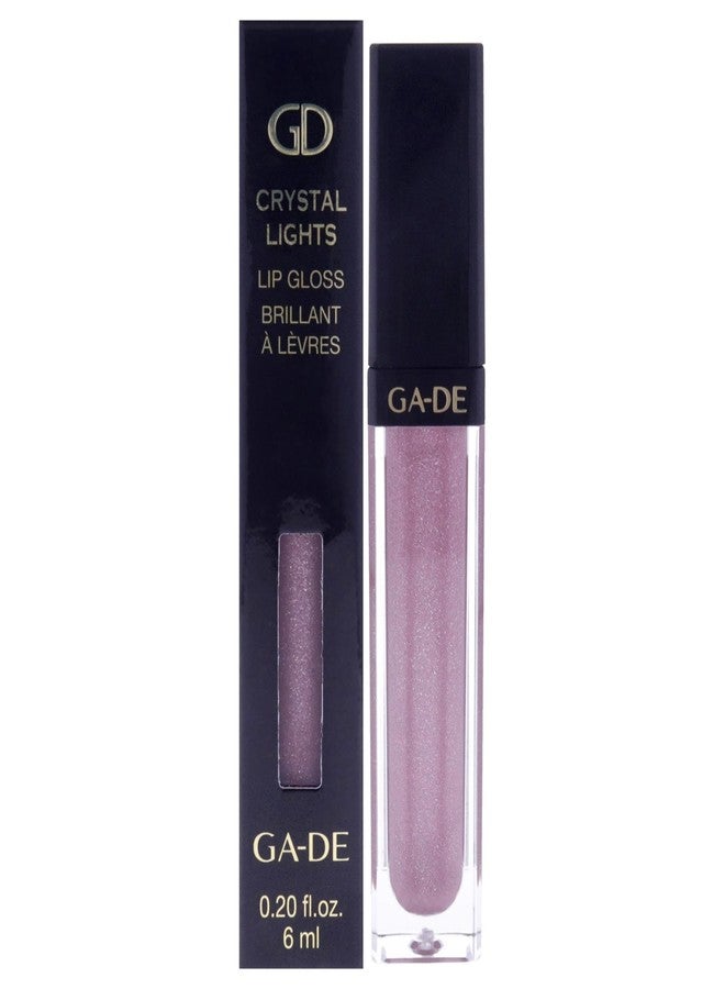 GA-DE Crystal Lights Lip Gloss, 514 - Enriched with Light-Reflecting Crystal Pearls - Smooth Silky, Rich Color - Moisturizes and Adds Shine - 0.2 oz - Image 1