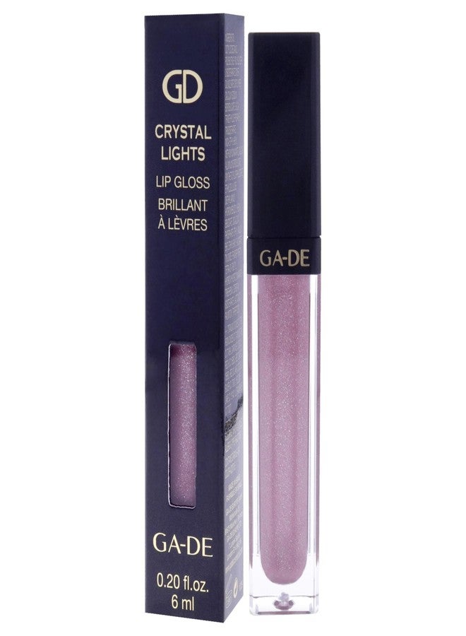 GA-DE Crystal Lights Lip Gloss, 514 - Enriched with Light-Reflecting Crystal Pearls - Smooth Silky, Rich Color - Moisturizes and Adds Shine - 0.2 oz - Image 4