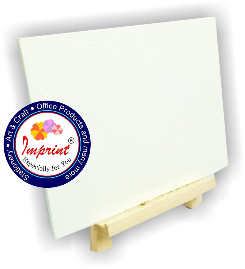 IMPRINT Canvas and Easel Set 6x8 inch Canvas Board and a Small Easel 6 inch Height and 5 Inch Width - Image 5