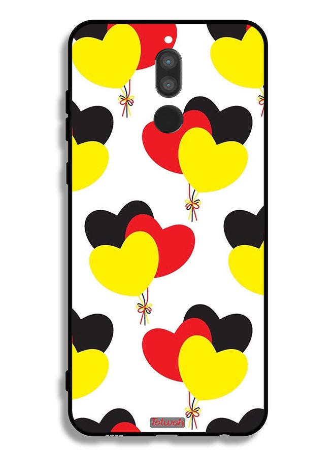Tolwak Huawei Mate 10 Lite Protective Case Cover Three Hearts Bunch - Image 2