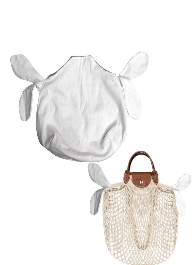 MEYAGO منظم داخلي للحقيبة مصنوع يدويًا من MEYAGO لحقائب Longchamp Pliage Filet متعددة الوظائف من نوع الشبكة. منظم الحقيبة الداخلي مناسب لحقائب Longchamp الشبكية (XS) (L). - Image 1