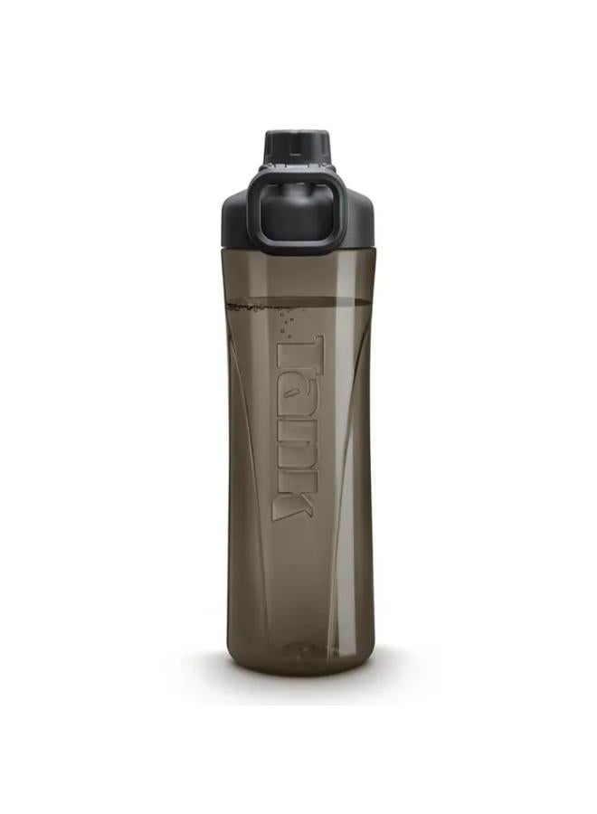 Tank Tritan Plastic Water Bottle 800mL, Black, BPA Free - Image 4