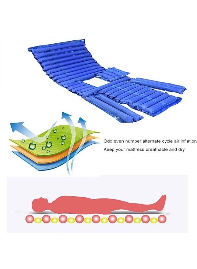 مرتبة هوائية طبية قابلة للنفخ - عملي ومريح - مساج هوائي لتخفيف ومنع قرح الفراش والضغط - جودة عالية للاستخدام اليومي - Image 5