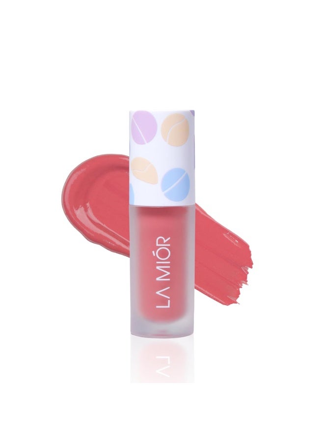 LAMIOR Humble Liquid Blush 5ML | Radiant & Satin Finish | 3 in 1 Colour for Cheeks, Lips & Eyes Tint | Long Lasting Natural Glow | Pigmented & Buildable, Enriched with Almond Oil, Jojoba & squalane - Image 1