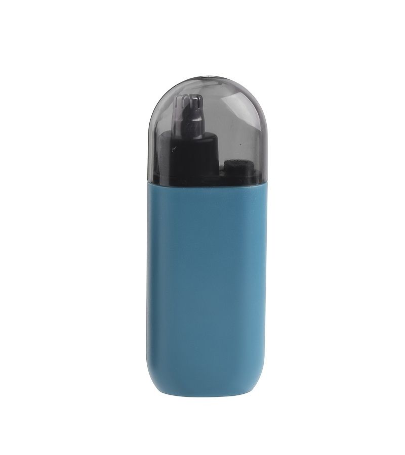 مقص أزرق لقص شعر الأنف والأذن يعمل بالشحن عبر USB، بتصميم مضغوط، بطارية ليثيوم، شحن سريع محمول - Image 5