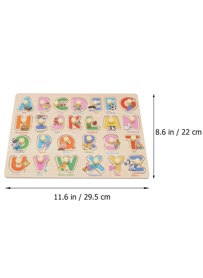 Mordely Wooden Peg Puzzles for Toddlers 2 3 4 Years Old, Kids Educational Preschool Peg Puzzles Toy - Image 3