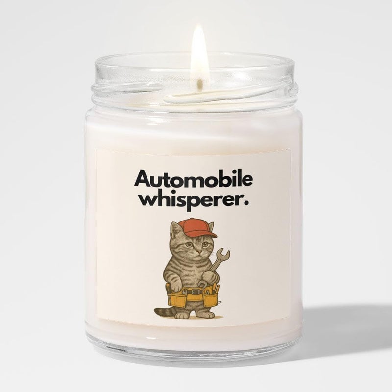 Makester Mechanic Gift - Luxury Soy Wax Candle - Vanilla, Jasmine, Sugared Almond - Makester - Image 2