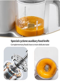 Baby Food Maker Toddler Food Grinder 5 In 1 Baby Food Blender Food Processor and Steamer for Infants and Toddlers - pzsku/Z6E95B59ED3194FD2D030Z/45/_/1728541780/5d60f162-04e6-484f-a003-a1343970a1d2