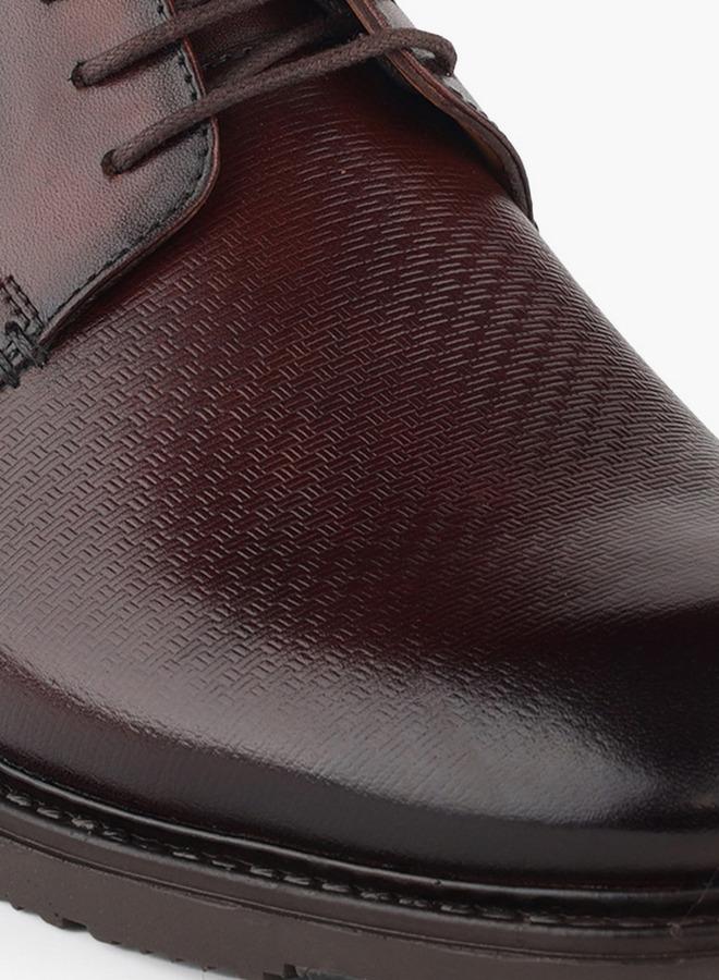 DUCHINI Men Lace-Up Derby Shoes - Image 4