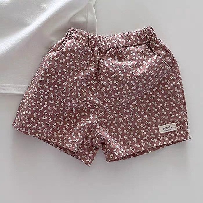 New Girls Summer Kidsren's Clothing Kidsren's Fashion Versatile Fabric Comfortable Shorts Summer Versatile Pants for Boys and Girls - Image 1